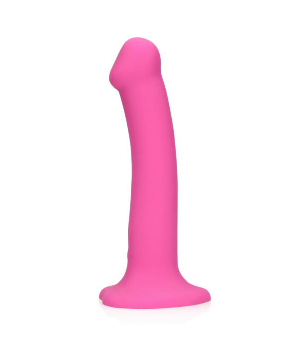 Loveline by Shots Non-Phallic Vibrerende Dildo - Medium - Krachtig Roze