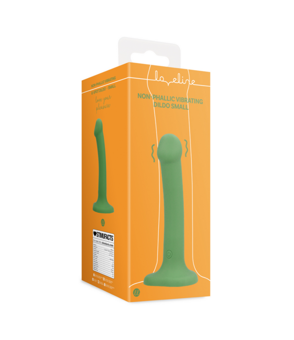 Loveline by Shots Niet-Falisch Vibrerende Dildo - Klein - Bosgroen