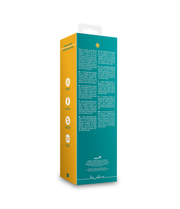 Loveline by Shots Dubbelzijdige Vibrerende Wand