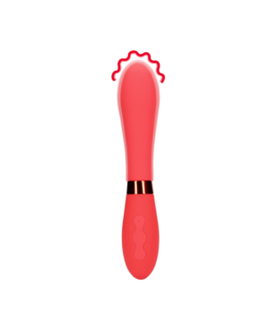 Siliconen Smooth Vibrator - Salsa