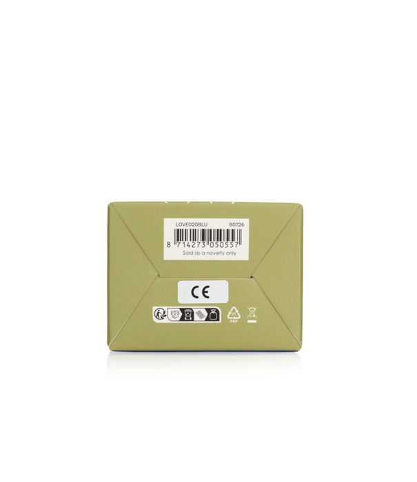 Loveline by Shots Puntige Vibrerende Cockring - Baltisch Blauw