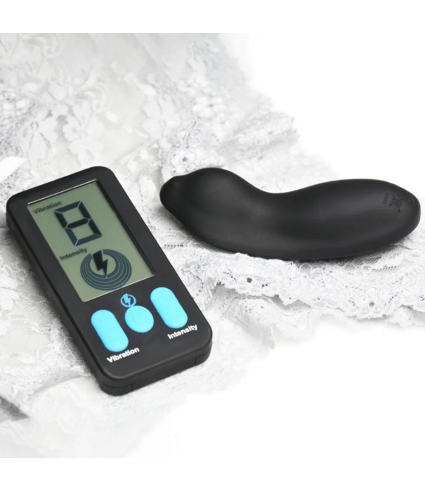 E-Stim Panty Vibe met Afstandsbediening - Zwart