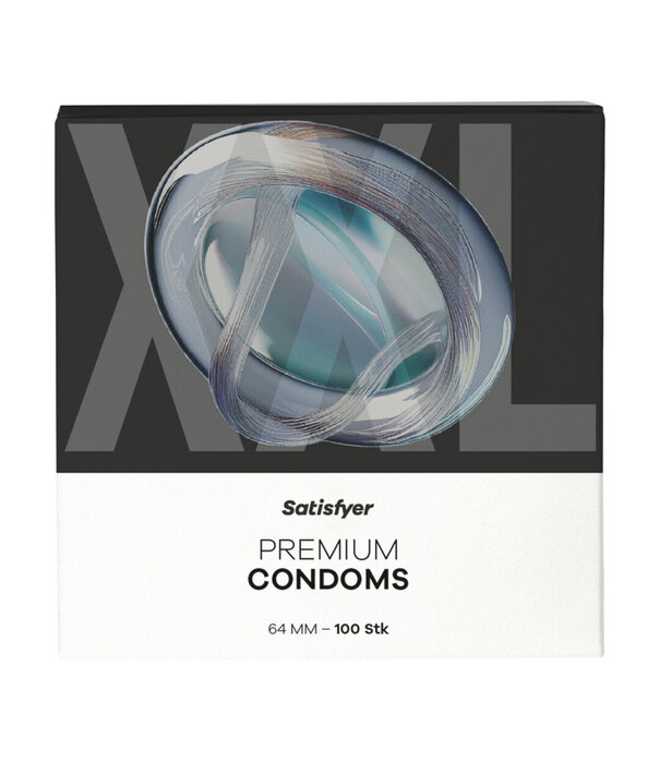 Satisfyer Condooms - Maat XXL - 64mm - 100 Stuks