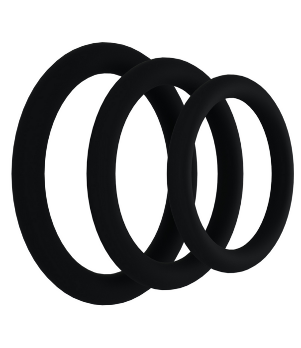 Doc Johnson Tri-Pack Silicone Gasket - Cockring Set