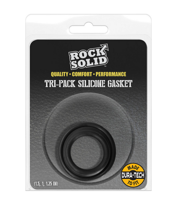 Doc Johnson Tri-Pack Silicone Gasket - Cockring Set