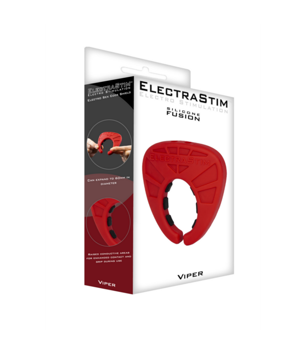 ElectraStim Viper - Siliconen Fusion Cock Shield