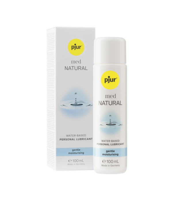 Pjur Med Natural - Waterbased Lubricant Gentle Moisturising - 3.4 fl oz / 100 ml