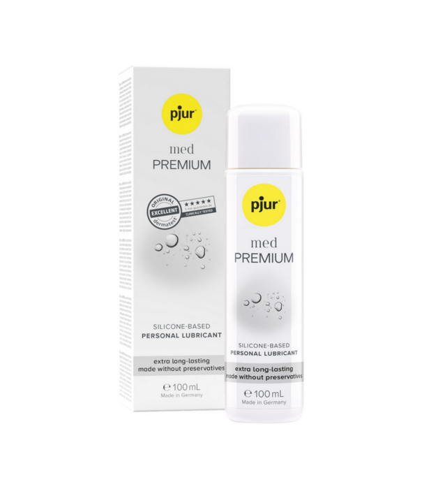 Pjur Med Premium - Siliconebased Lubricant Extra Long-lasting - 3.4 fl oz / 100 ml