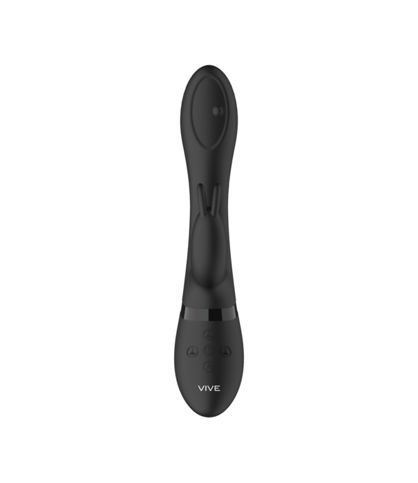 VIVE by Shots Mira - Spinning G-spot Konijn - Zwart