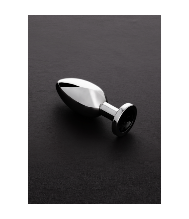 Steel by Shots Butt Plug met Edelstenen - Medium