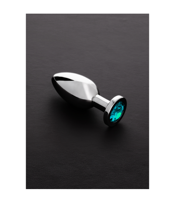 Steel by Shots Buttplug met edelstenen - Medium