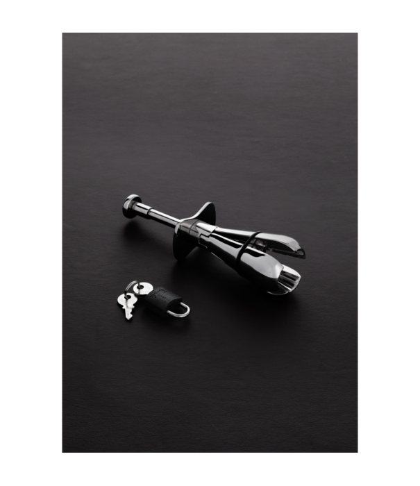 Steel by Shots Deluxe Anaal Locking Plug Junior