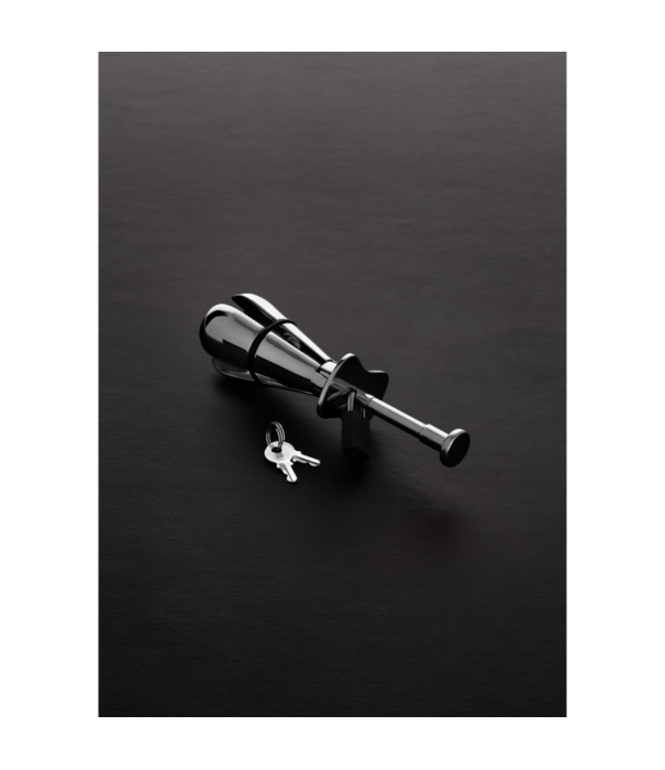 Steel by Shots Deluxe Anaal Locking Plug Junior