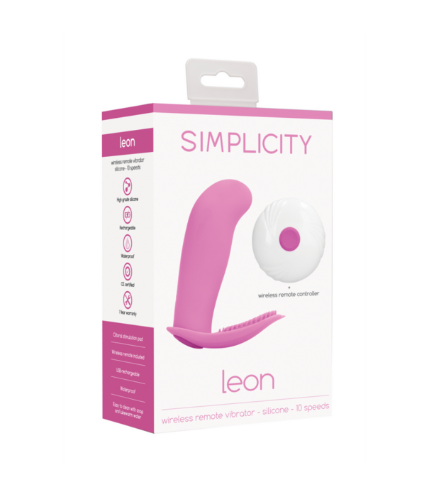 Simplicity by Shots Leon - Wireless Vibrator with Remote Control