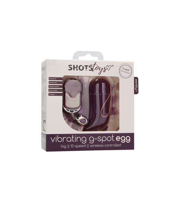 Shots Toys by Shots Draadloze Vibrerende G-Spot Ei