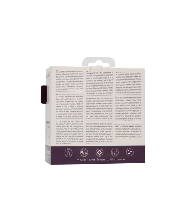 Shots Toys by Shots Draadloze Vibrerende G-Spot Ei