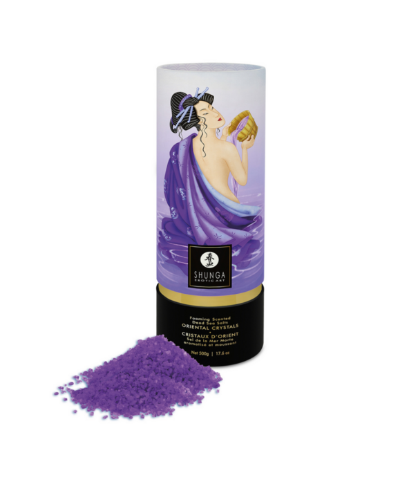 Shunga Oriental Crystals Badzout - Exotische Vruchten - 17,6 oz / 500 gr