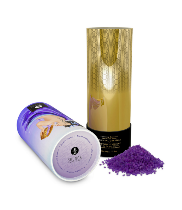Shunga Oriental Crystals Badzout - Exotische Vruchten - 17,6 oz / 500 gr