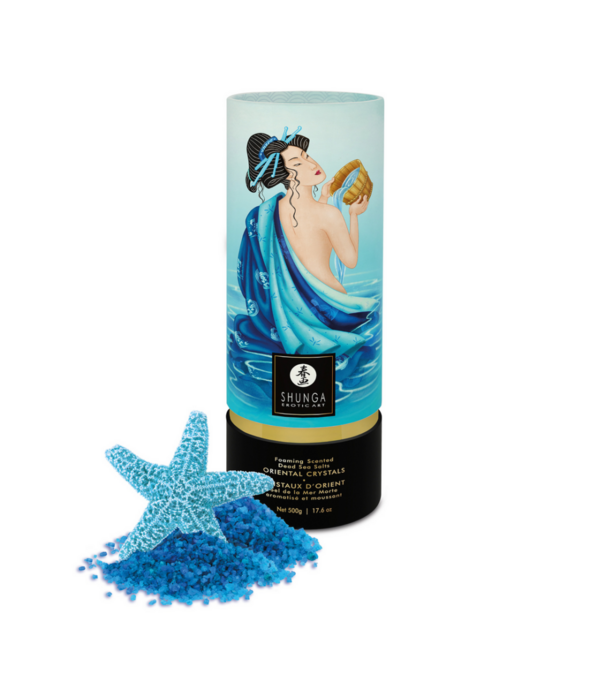 Shunga Oriëntale Kristallen Badzout - Ocean Temptations - 17,6 oz / 500 gr
