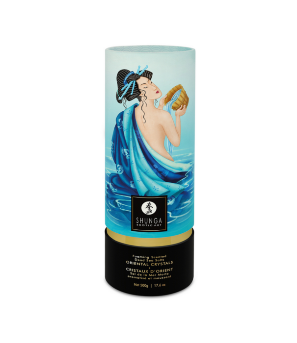 Shunga Oriëntale Kristallen Badzout - Ocean Temptations - 17,6 oz / 500 gr