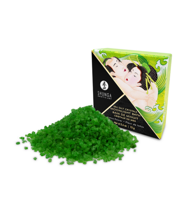 Shunga Mini Oriental Crystals Badzout - Lotus Bloem - 2,65 oz / 75 gr