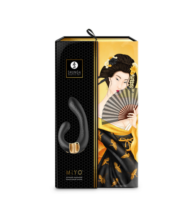 Shunga MIYO - G-Spot Vibrator - Zwart