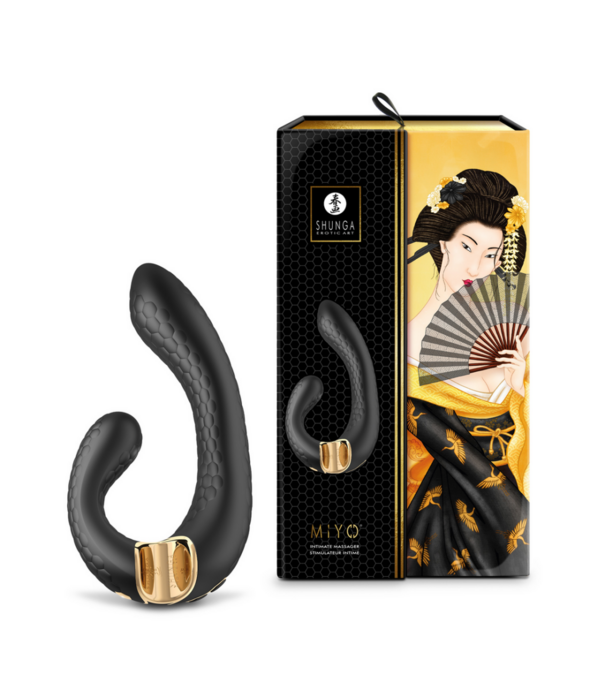 Shunga MIYO - G-Spot Vibrator - Zwart
