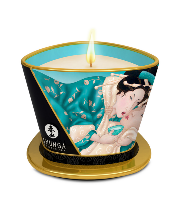 Shunga Massagekaars - Island Blossom - 5,7 oz / 170 ml