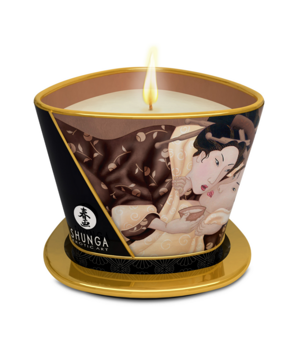 Shunga Massagekaars - Bedwelmende Chocolade - 5.7 oz / 170 ml