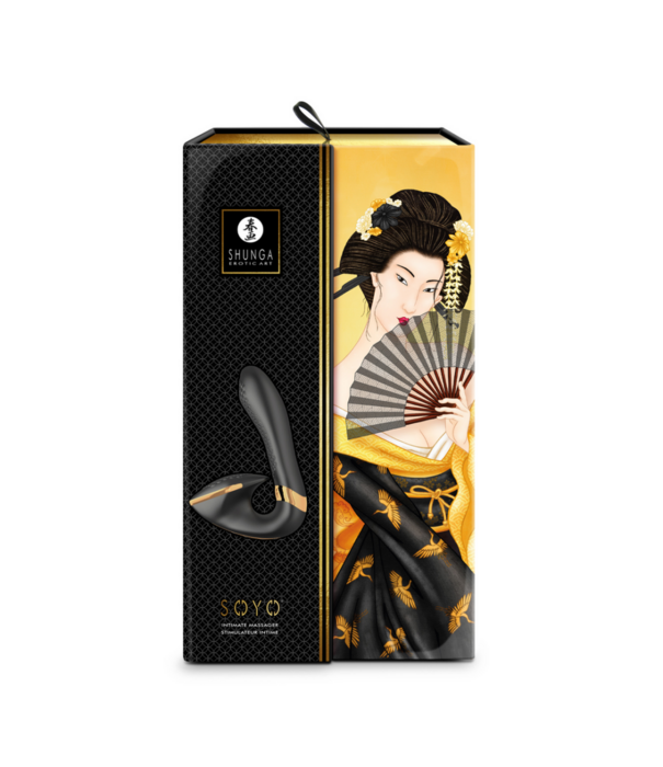 Shunga SOYO - G-Spot Vibrator - Zwart