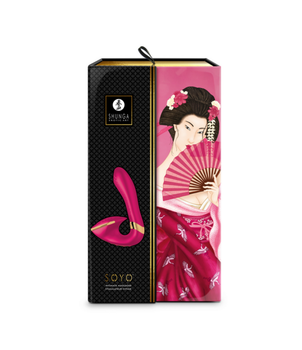 Shunga SOYO - G-Spot Vibrator - Framboos