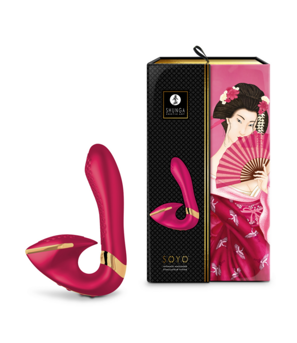 Shunga SOYO - G-Spot Vibrator - Framboos