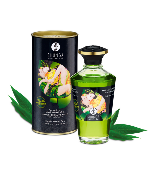 Shunga Aphrodisia Olie - Exotische Groene Thee - 3,5 fl oz / 100 ml