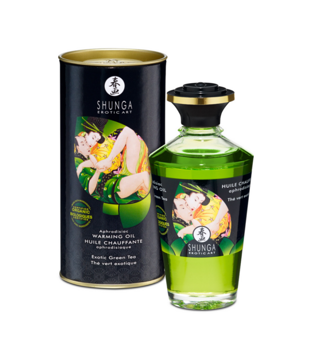 Shunga Aphrodisia Olie - Exotische Groene Thee - 3,5 fl oz / 100 ml