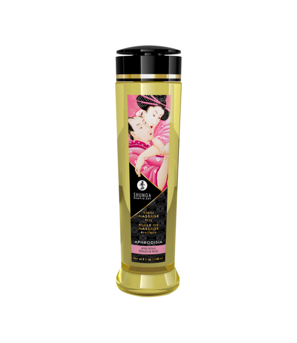 Shunga Erotische Massageolie - Roos - 8 fl oz / 240 ml