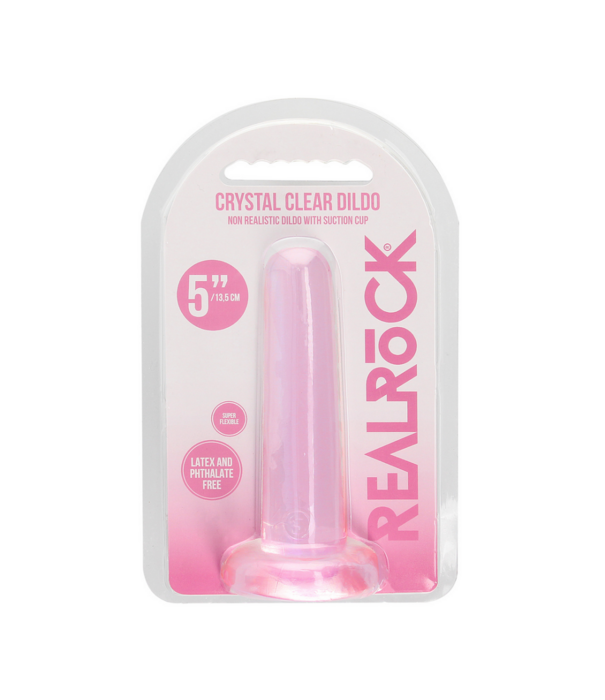 RealRock by Shots Niet-realistische dildo met zuignap - 5 / 13,5 cm