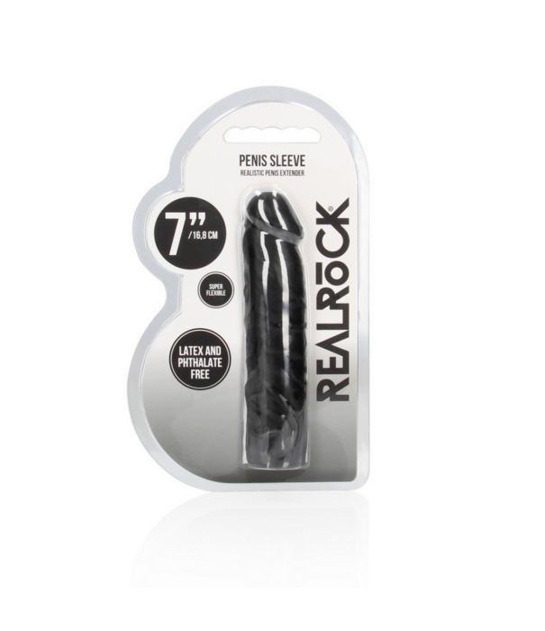 RealRock by Shots Penissheath - 7 / 17 cm