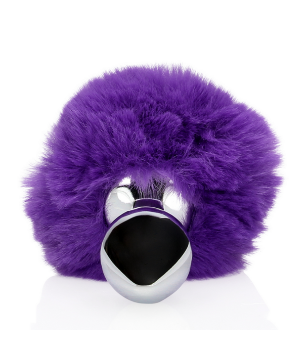 Ouch! by Shots Konijnenstaart met metalen buttplug