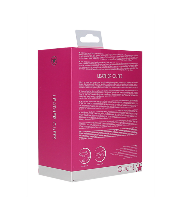 Ouch! by Shots Leren Cuffs