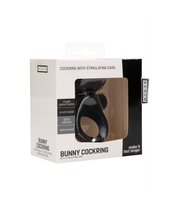 Bunny - Cockring met Stimulerende Oortjes