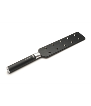 E-Stim Spiked Paddle - Zwart
