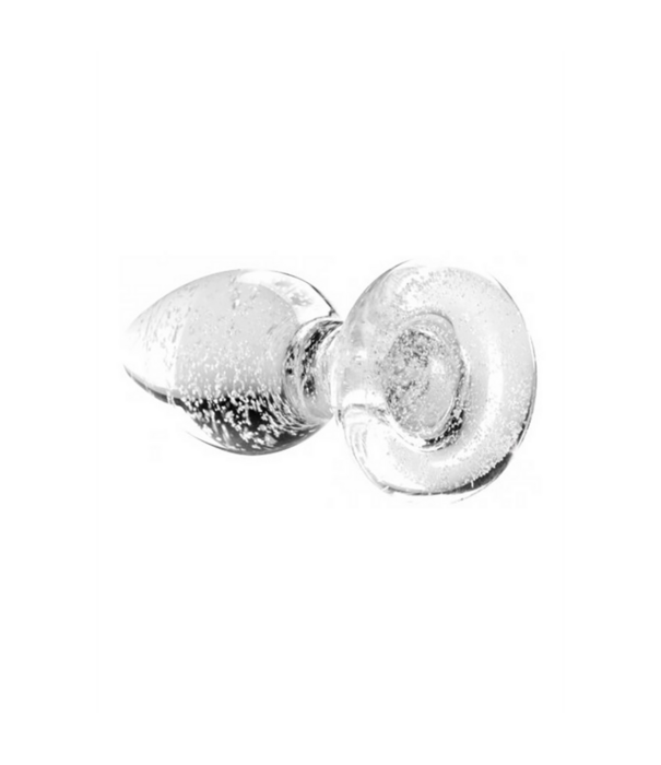 Glow-In-The-Dark - Glazen Butt Plug - Medium