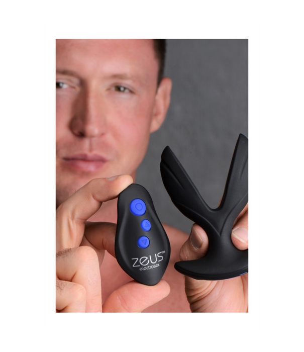 Electro-Spread - Vibrerende en E-Stim Silicone Butt Plug