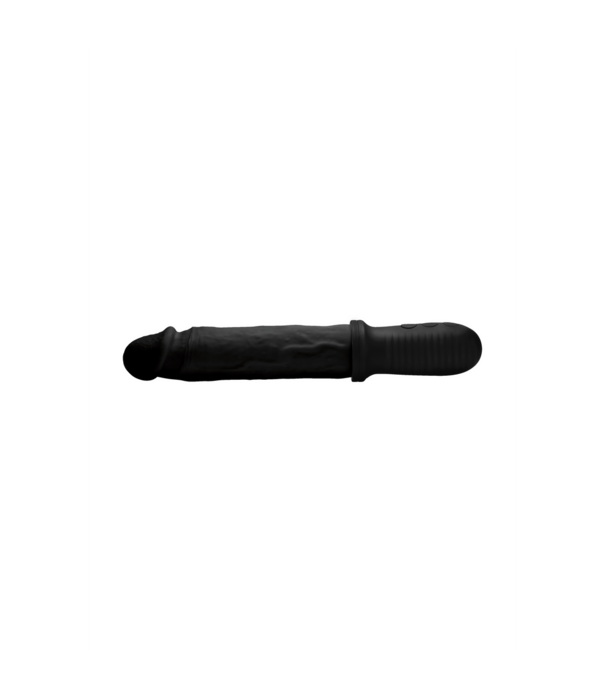 Auto Pounder - Vibrerende en Duwende Dildo met Handvat