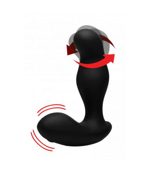 P-Gyro - Prostate Stimulator met Rotating Shaft en 7 Snelheden