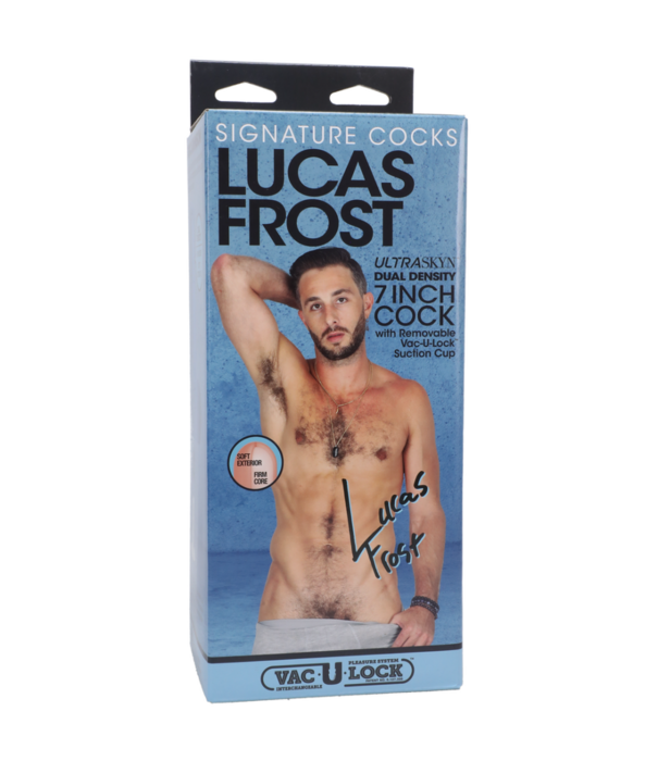 Doc Johnson Lucas Frost - Realistische ULTRASKYN Dildo - 7 / 18 cm - Vanilla