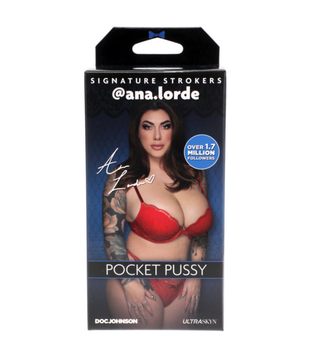 Doc Johnson GOSM - ULTRASKYN Pocket Pussy Masturbator
