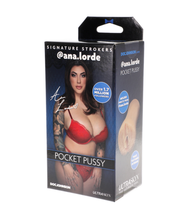 Doc Johnson GOSM - ULTRASKYN Pocket Pussy Masturbator