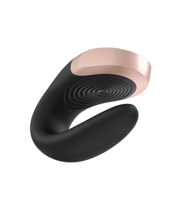 Satisfyer Double Love - Luxe Partner Vibrator - Zwart