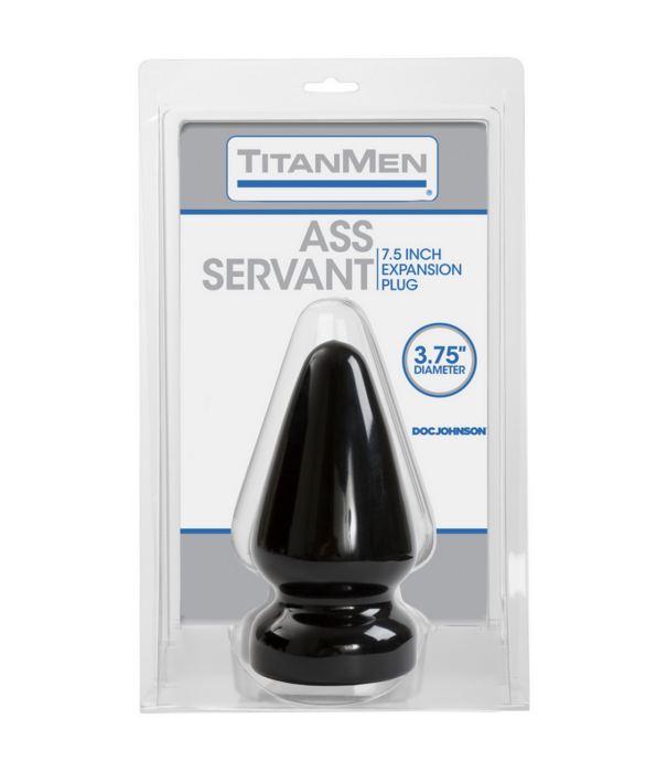 Doc Johnson Ass Servant - Butt Plug - 4 / 9,5 cm